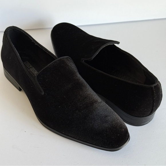 Stacy Adams Savian Velour Slip-on Loafers Men Shoes Size 9M